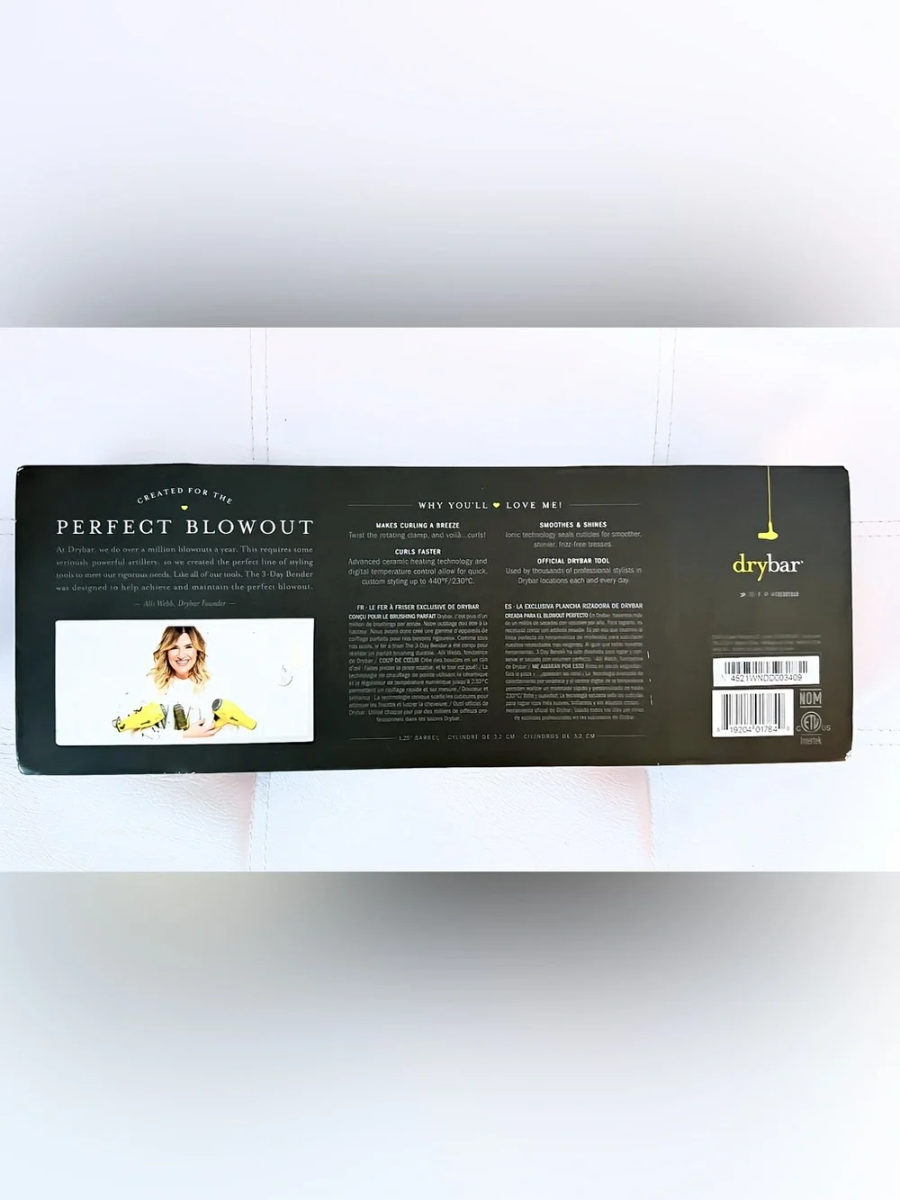 Dry Bar – The 3-Day Bender Rotating Curling Iron NWT - Picture 13 of 16